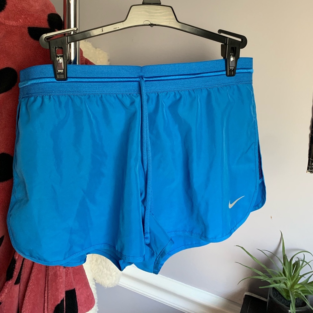 Nike Light Blue Running Shorts